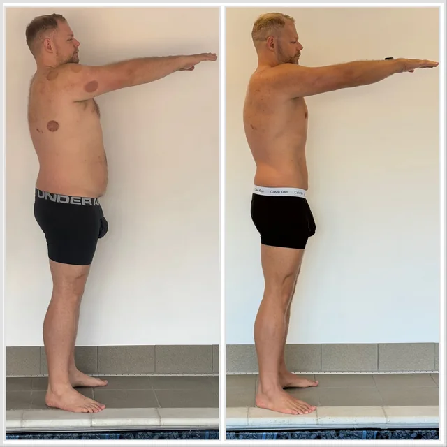 Damien Pearl, side comparison, July 2026